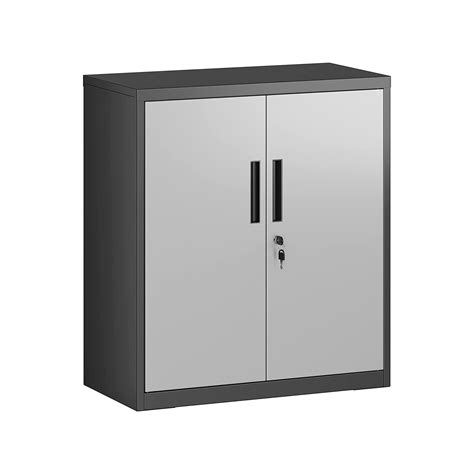 Lockable Steel Storage Cabinet Songmics