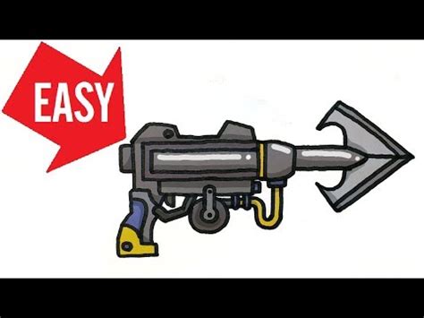 Every elimination grants you a new weapon in these popular fortnite creative gun game maps. How to draw Fortnite guns【HARPOON GUN】Easy & Cute drawing ...