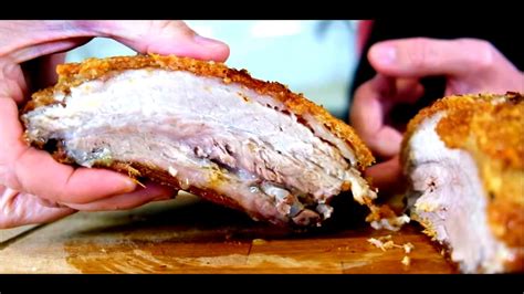 Panceta De Cerdo Al Horno Crujiente Y Sabrosa Crispy Pork Belly By