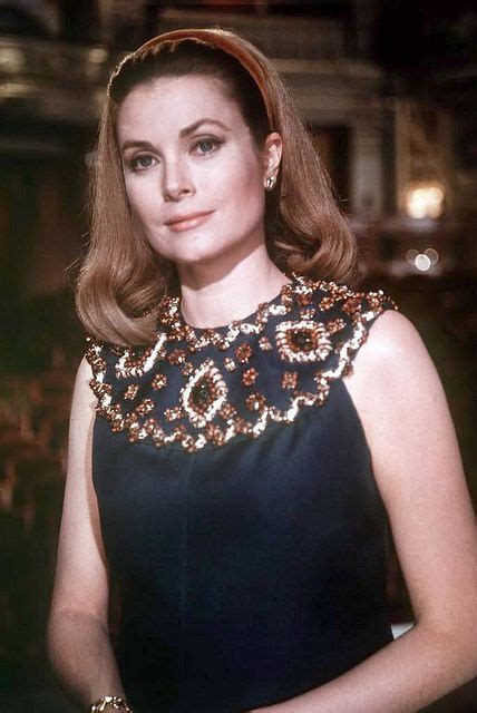 Princess Grace Of Monaco Is Wearing A Gown By Givenchy Her Hair Is By