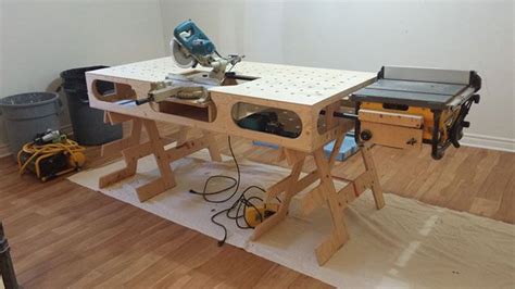 To build work table plans : Paulk Workbenches | Paulk workbench, Wood shop projects, Workbench