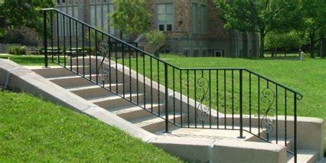 A wide variety of wrought iron outdoor railing stairs options are available to you, such as graphic design, total solution for projects, and 3d model design. Exterior Traditional Railings Archives - Finelli Ironworks