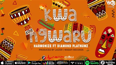 Harmonize Ft Diamond Platnumz Kwa Ngwaru Official Audio 720 X 1280
