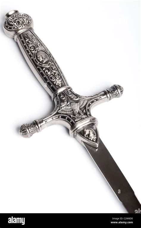 Ornate Hilt Of A Medieval Sword Stock Photo 36205484 Alamy