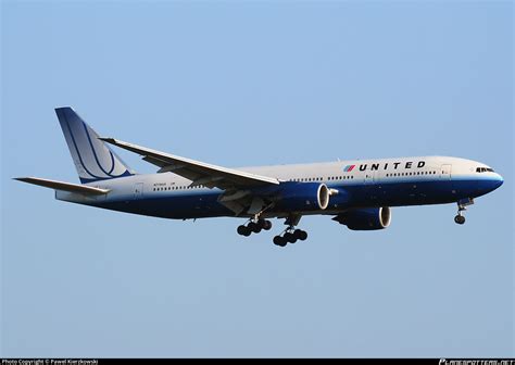 N776ua United Airlines Boeing 777 222 Photo By Pawel Kierzkowski Id