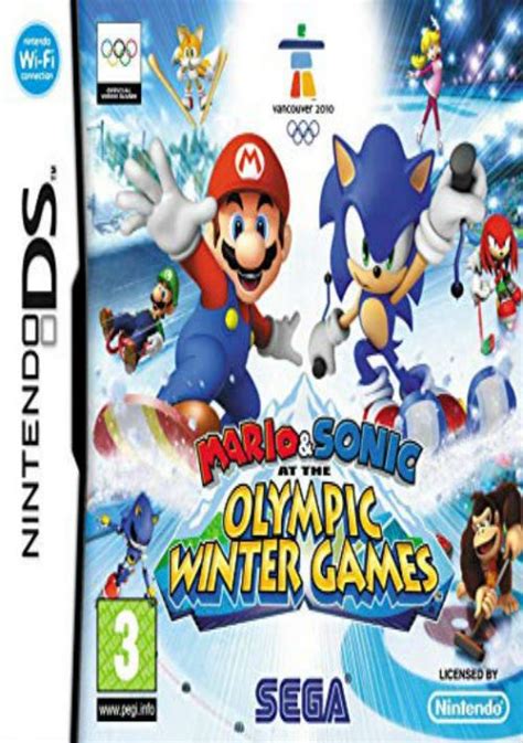Mario And Sonic At The Olympic Winter Games Us Rom