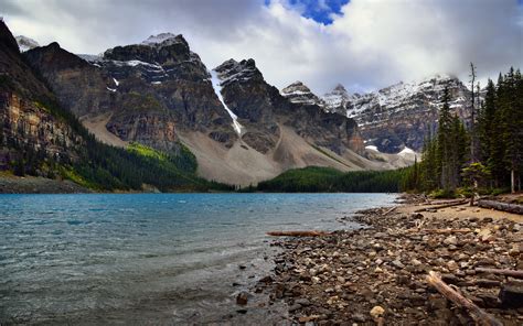 Banff National Park Moraine Lake Alberta Canada Ultra Hd Wallpapers For