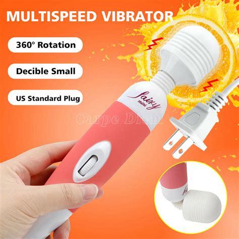 Orgasm Vibrator G Spot Dildo Clit Nipple Wand Massager Sex Toy For