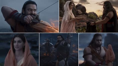 Adipurush Final Trailer Prabhas Kriti Sanon सटरर आदपरष क फयनल टरलर हआ रलज जन
