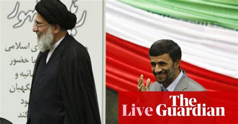 Iran Protests Against Ahmadinejad S Inauguration News The Guardian