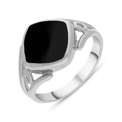 Whitby Jet Rings Contemporary Whitby Jet Jewellery