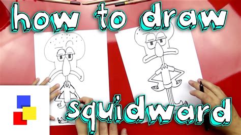 How To Draw Squidward Youtube