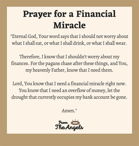 7 Powerful Prayers For Financial Breakthrough With Images