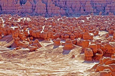 Convention Of Goblins In Valley Of The Goblins In Goblin Valley State