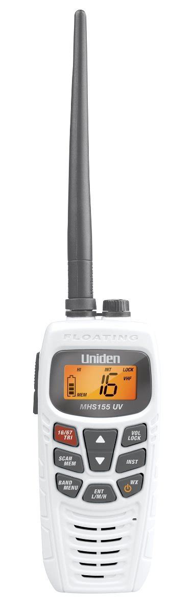 Uniden Mhs155uv Dual Band Handheld Radio Only 22900 For Sale