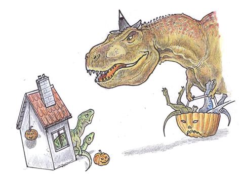 Dinosaur Halloween By Alexine Pankhurst On Deviantart