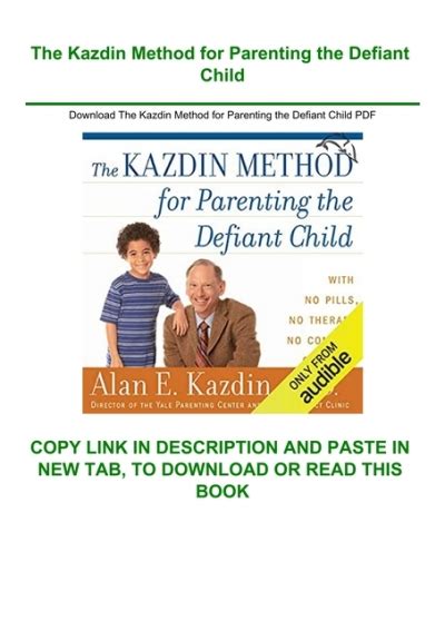 Download The Kazdin Method For Parenting The Defiant Child Pdf
