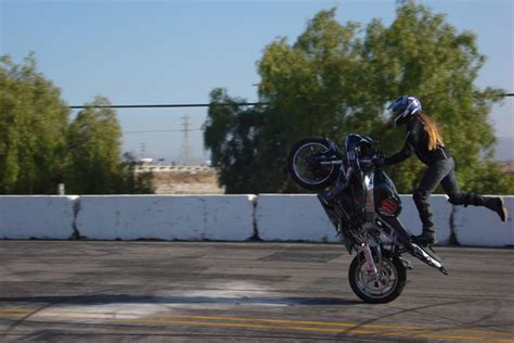 Xdl Motorcycle Stunt Riders Are Pleasing Crowds