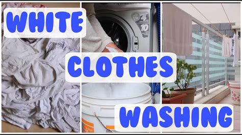 Colored dresses lose the depth of color, brightness, quality of fabric after several washes. HOW TO WASH WHITE CLOTHES | WASHING MACHINE INDIA - YouTube