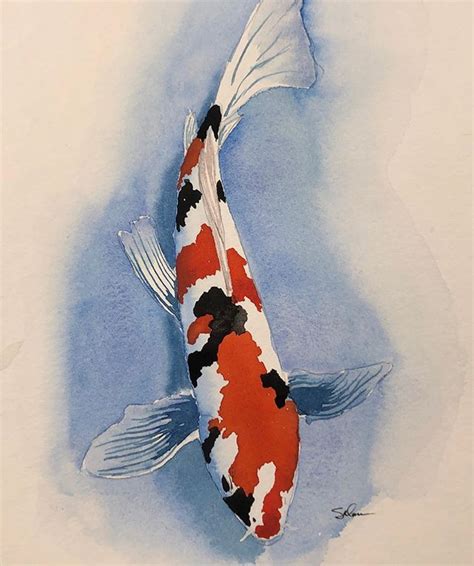 Koi In Watercolor New Video Up On YouTube Watercolorswithmichael Koi