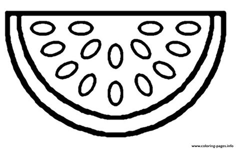 Free Watermelon Fruit S F Coloring Page Printable Coloring Home