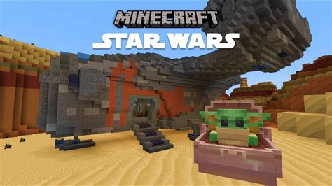 Minecraft Star Wars Mash Up Xiii The Child The Mandalorian