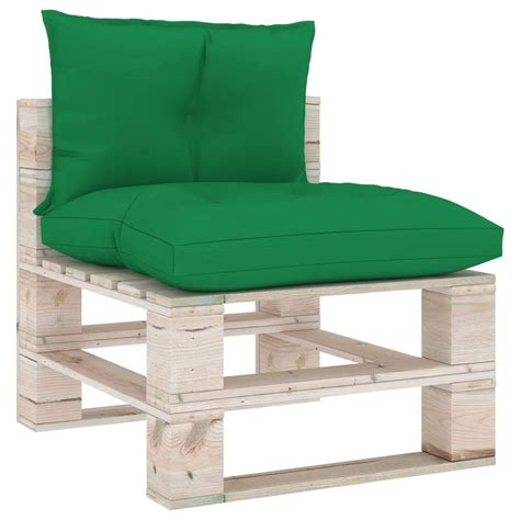 Pallet Sofa Cushions 2 Pcs Green Fabric Coussin Pour Palette Canapé