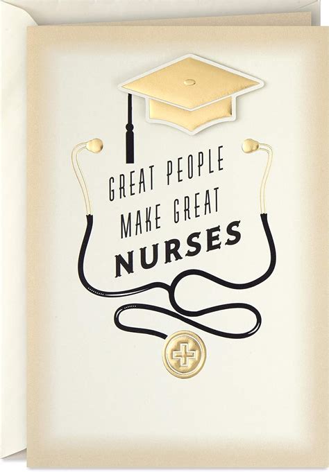 Hallmark Nurse Graduation Card Great People Make Great