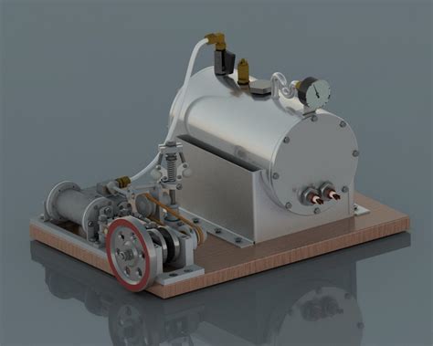 Steam Engine 3d Model Cgtrader