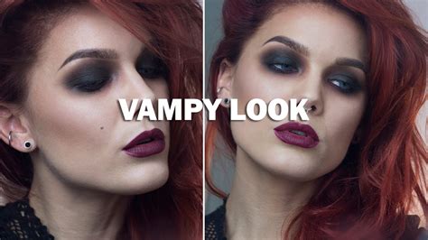 Vampy Look With Subs Linda Hallberg Makeup Tutorials Youtube