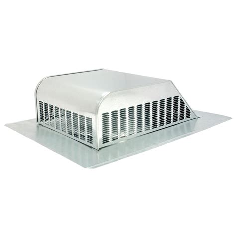 Air Hawk 50 Sq In Nfa Galvanized Slant Back Roof Louver Static Vent