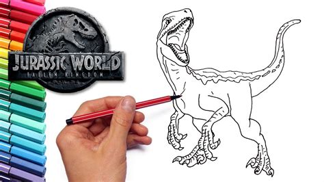 Jurrasic World Fallen Kingdom Free Coloring Pages