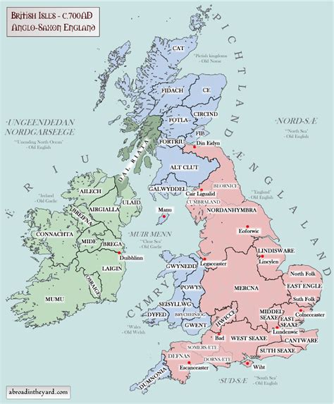 √ British Isles River Map