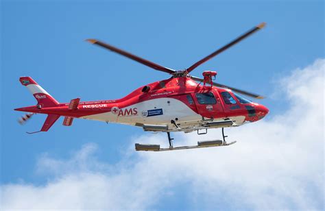 Photo Of Ams Helicopter In Flight · Free Stock Photo