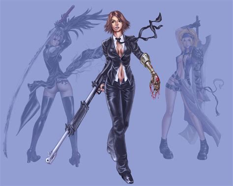 Yuna Rikku And Paine Final Fantasy And More Drawn By Minh Do
