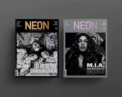 Neon Mag Revista On Behance