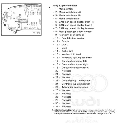 Audi A3 8p Wiring Diagrams Schema Digital