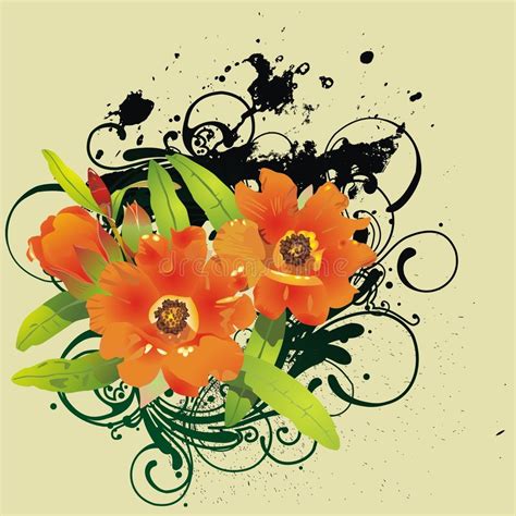 Abstract Floral Background Stock Vector Illustration Of Floral 3871816