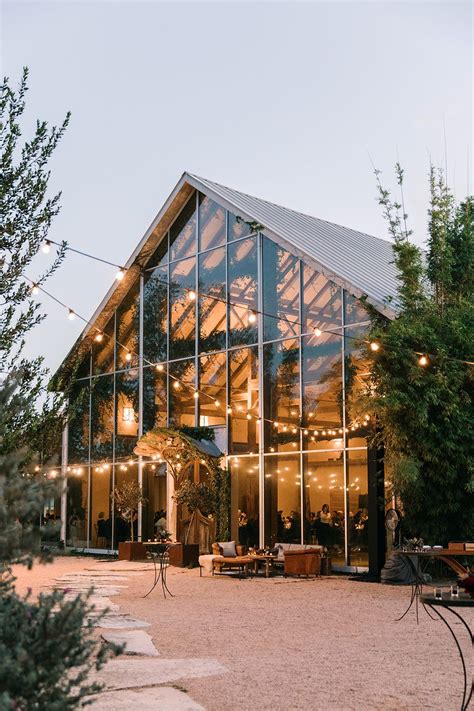 This Chic Austin Wedding Took Place In A Glass Barn The Ultimate