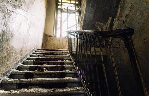 Stairs In Haunted House Photograph By Alexandre Rotenberg Pixels