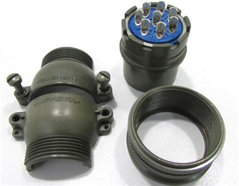 New Amphenol Industrial 97 3106b22 23p Circular Connector Plug Size 22