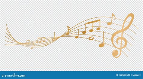 Gold Music Notes Clipart Transparent Png Hd Black Gold Music Notes
