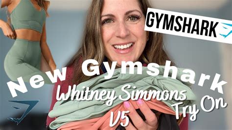 WHITNEY SIMMONS X GYMSHARK V5 Haul Unsponsored Review YouTube
