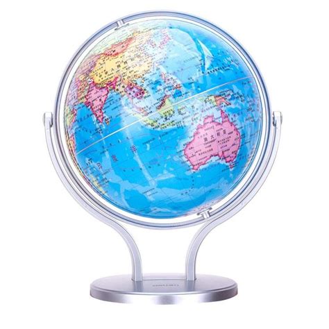 Imikeya Educational Globe With Stand Geographic World Globe Desk
