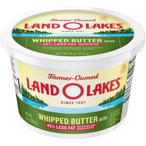 Land O Lakes® Salted Whipped Butter 8 Oz Tub