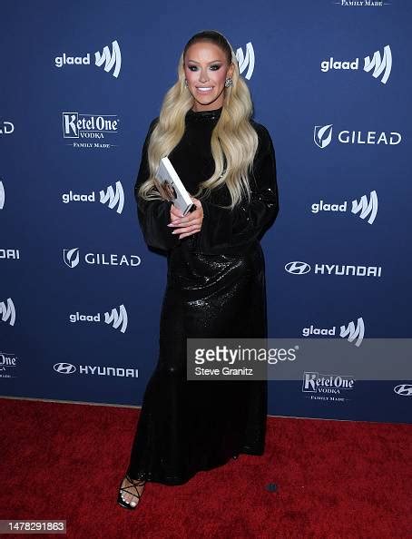 Gigi Gorgeous Arrives At The 34th Annual Glaad Media Awards Los News