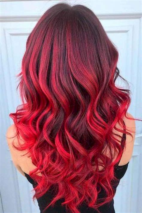 Épinglé Par Diana Abramova Sur Coiffure Rouge Cheveux Teints Idée