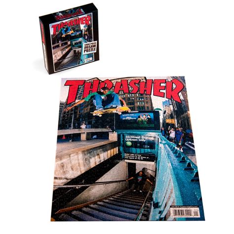 Thrasher Skateboard Magazine Tyshawn Jones Cover Puzzle