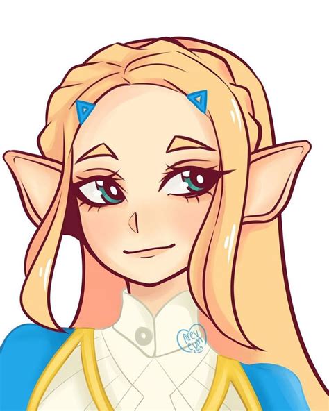 Legend Of Zelda Breath Of The Wild Art Princess Zelda Botw