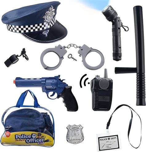 Born Toys Police Toys Set With Police Accessories Includes